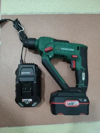 Parkside Martillo Percutor + Batería 4ah