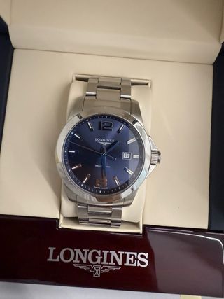 Longines Conquest Esfera Azul