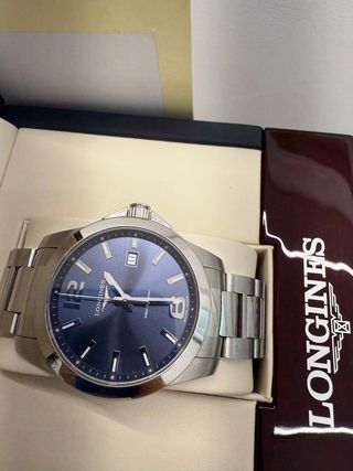 Longines Conquest Esfera Azul