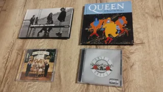 Lote CDs Música: Queen, Héroes del Silencio, Guns