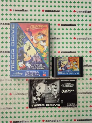 Quackshot e Castle of Illusion Mega Drive