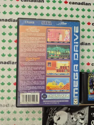 Quackshot e Castle of Illusion Mega Drive