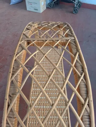 Estantería de mimbre 3 baldas