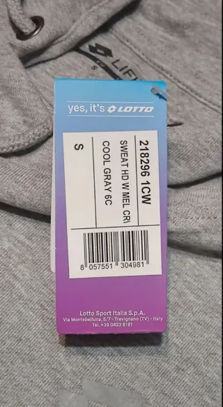 Sudadera con capucha gris