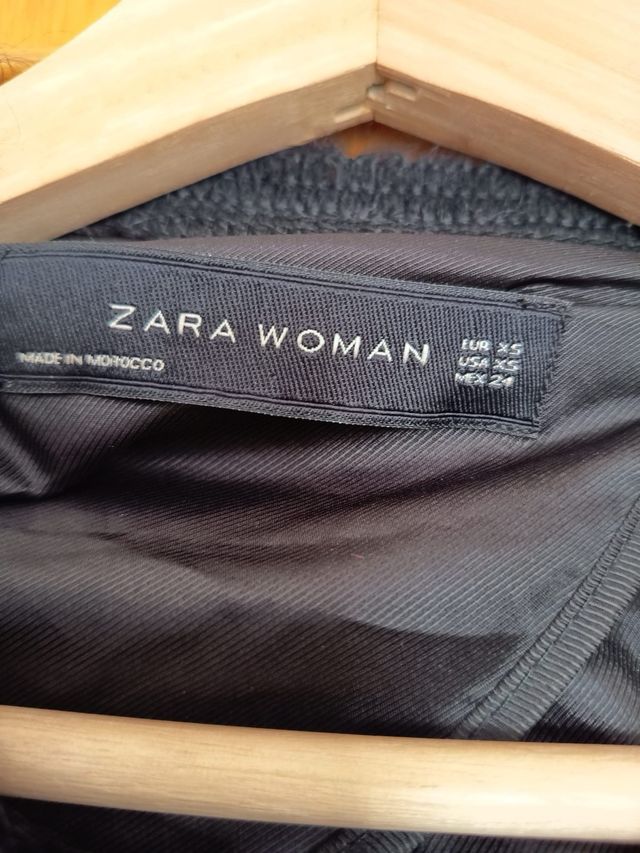 Chaqueta Zara Tweed Estampada