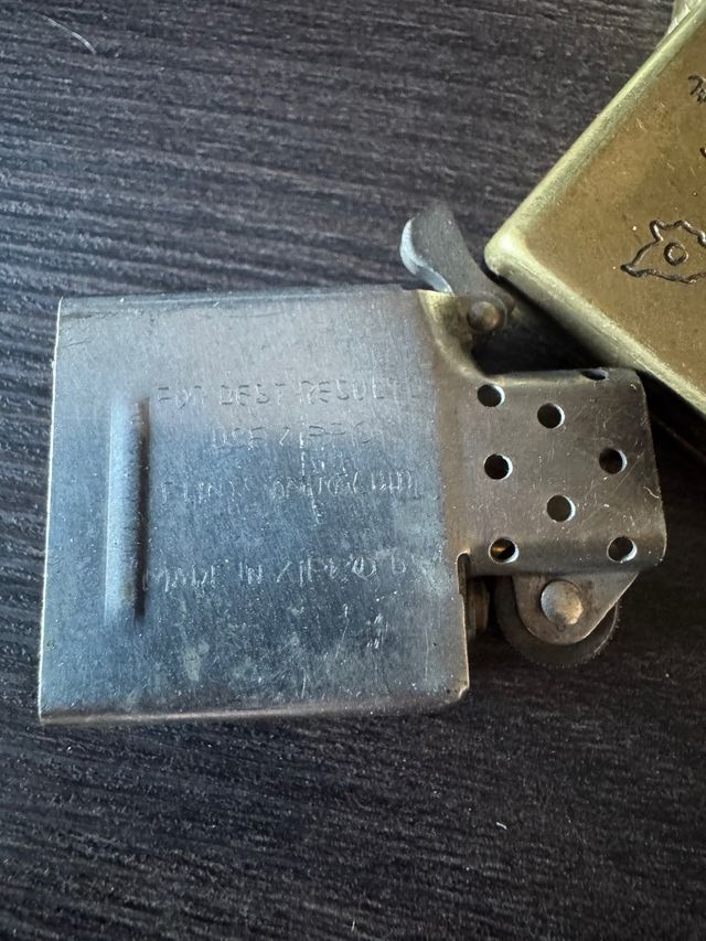 Accendino Zippo Vietnam Kon Tum  67-68 Vintage