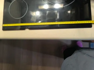 Placa Vitrocerámica Teka Negra