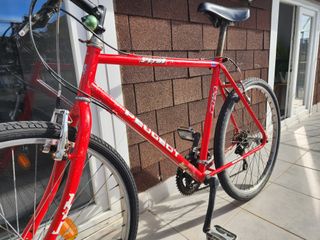 Bicicleta Retro Peugeot Roja