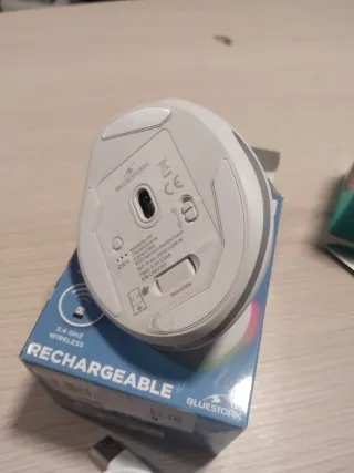 Ratón Ergo Lumi Recargable Bluetooth 2.4GHz