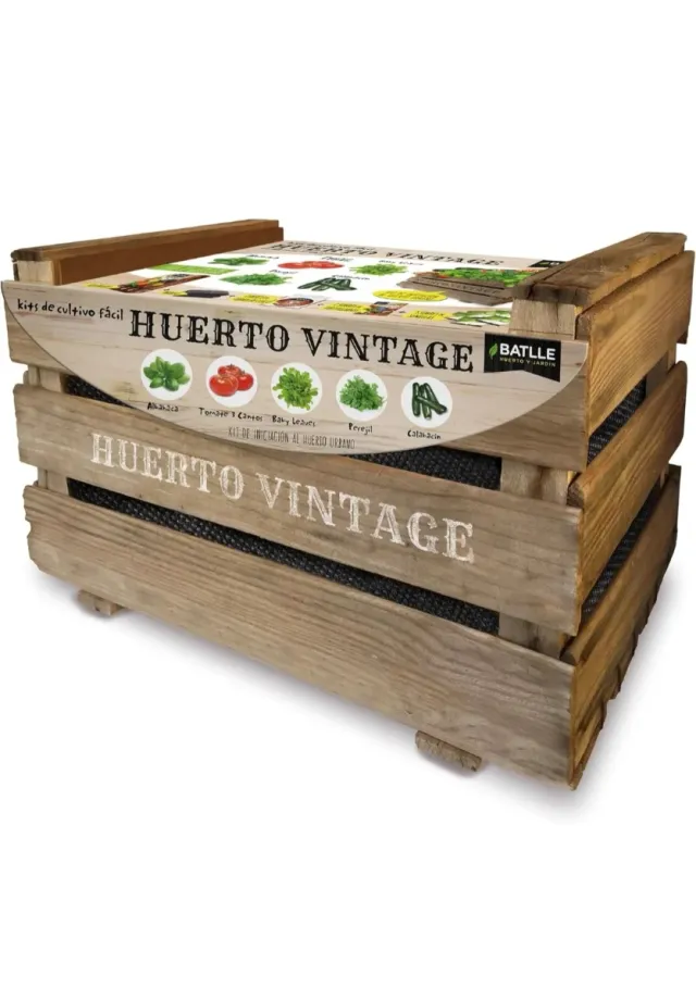 Huerto Vintage Batlle Kit Cultivo Fácil
