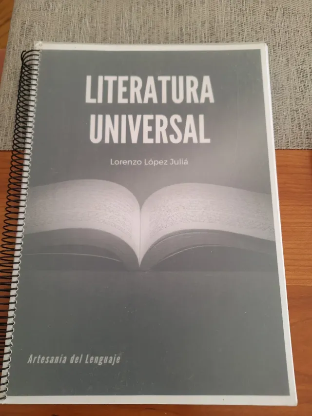 Apuntes Literatura Universal von actividades