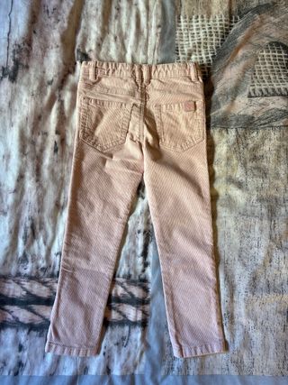 Pantaloni bambina 4/5 anni in velluto