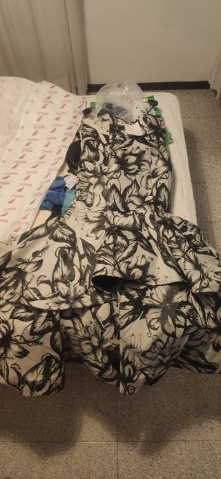 Vestido celebración estilo flamenca talla L