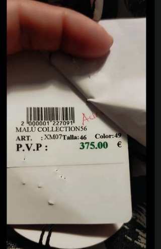 Vestido celebración estilo flamenca talla L