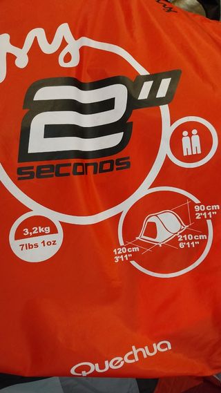 Tienda campaña Quechua