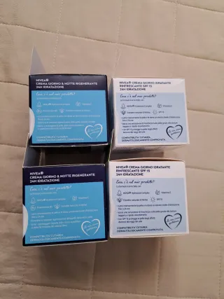 Set 4 Creme Nivea Viso