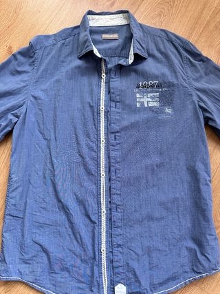 Camisa Napapijri Azul