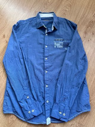 Camisa Napapijri Azul