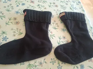 Calcetines Hunter negros de ochos