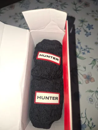 Calcetines Hunter negros de ochos