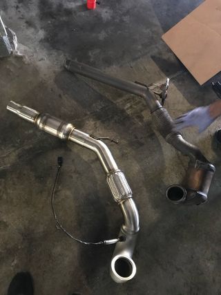 CTS Turbo Downpipe Golf Mk7 GTI 2.0 TSI