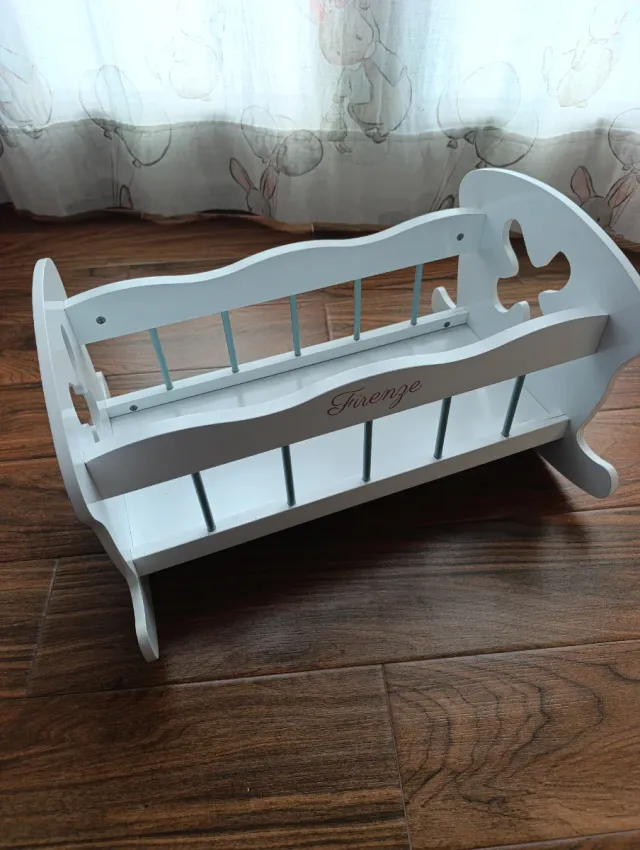 Cuna de juguete blanca Firenze