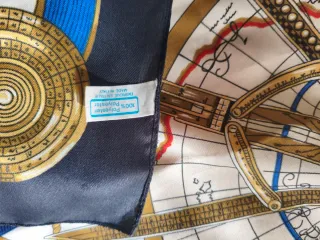 Pañuelo mapa náutico vintage