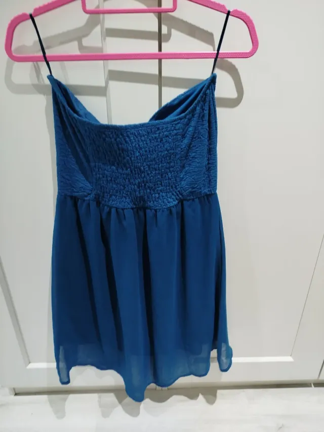 Vestido corto Shana azul