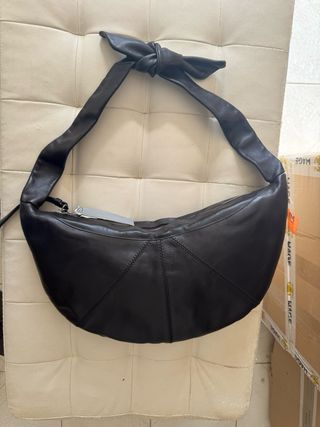 Borsa Nannini Pelle Marrone Donna