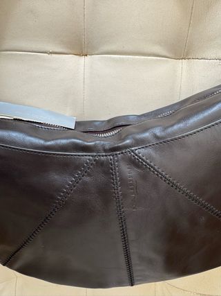 Borsa Nannini Pelle Marrone Donna