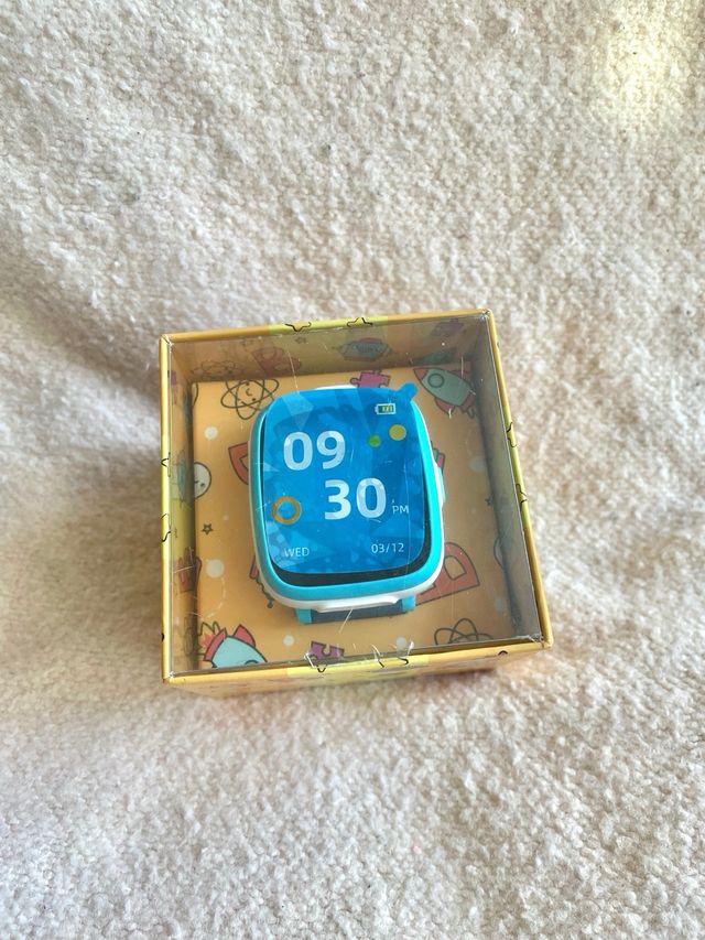 Reloj Inteligente Infantil Azul y Blanco