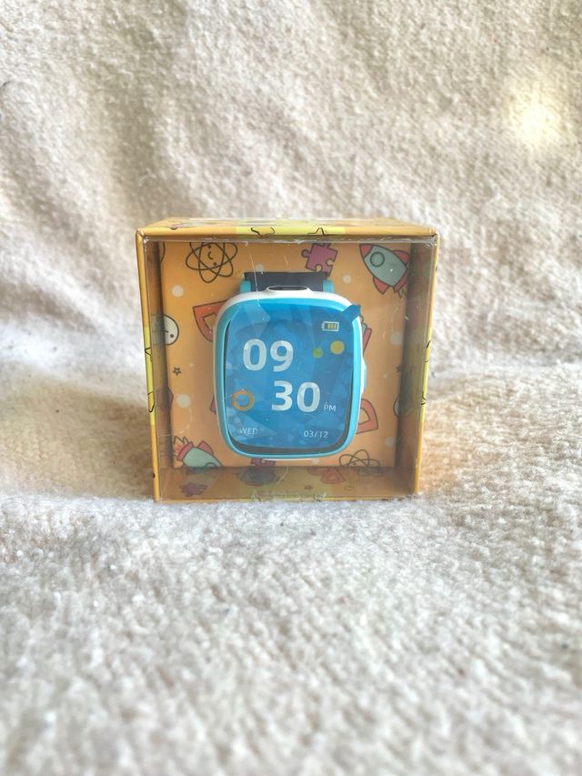 Reloj Inteligente Infantil Azul y Blanco