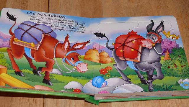 Pack de 3 cuentos-puzzle infantil