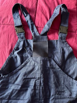 Peto de trabajo azul talla 44