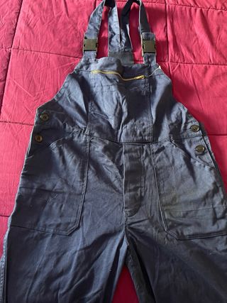 Peto de trabajo azul talla 44