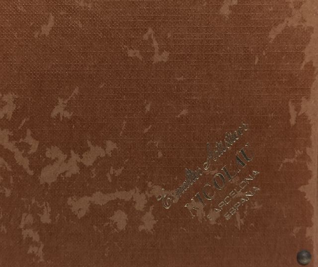 Antiguo esmalte artístico NICOLAU. Barcelona. Niña