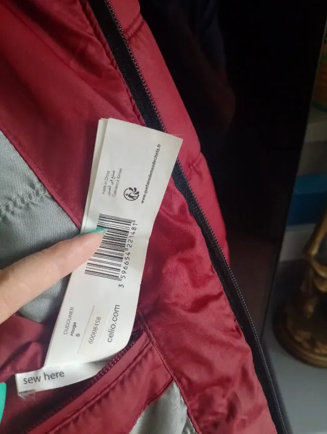 Anorak granate Celio