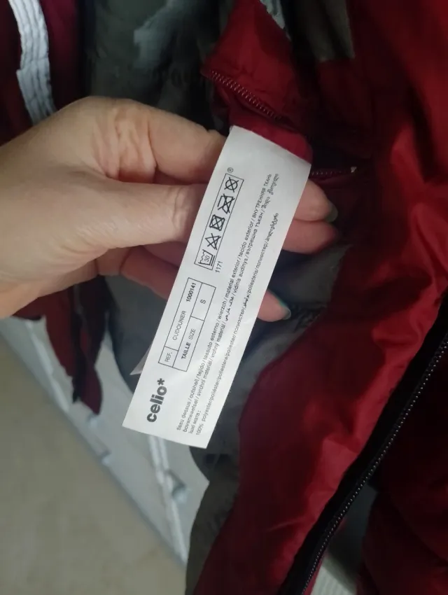 Anorak granate Celio