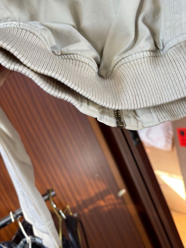 Cazadora chica beige talla S