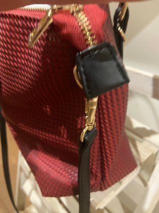 Bolso Van Gogh Rojo y Negro