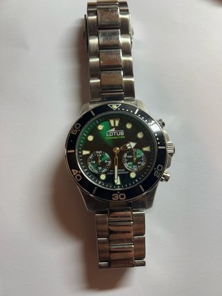 Reloj Lotus Connected Verde y Plateado