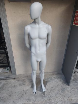 Maniquí Hombre Gris