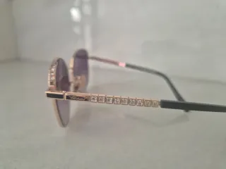 Gafas de sol Chopard SHF14S Doradas Moradas