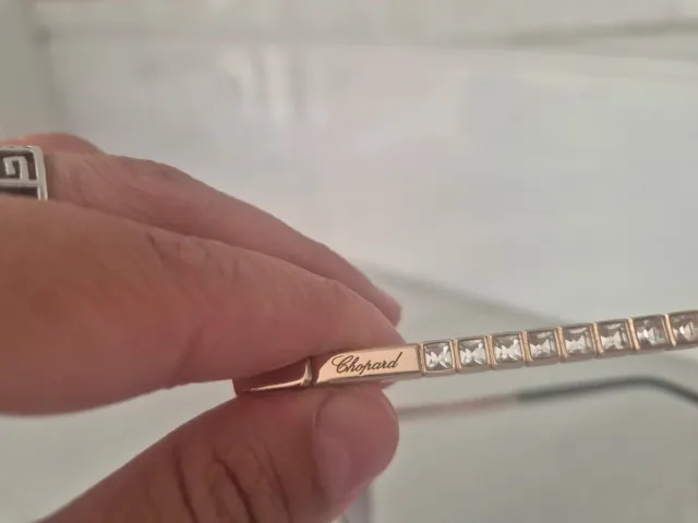 Occhiali da sole Chopard SHF14S dorati viola