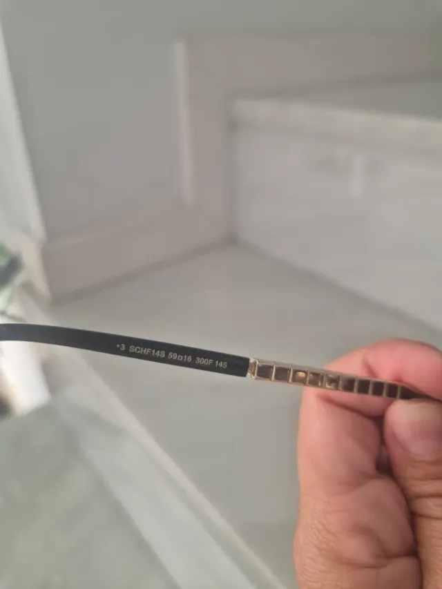 Occhiali da sole Chopard SHF14S dorati viola