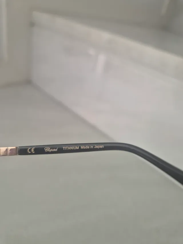 Occhiali da sole Chopard SHF14S dorati viola