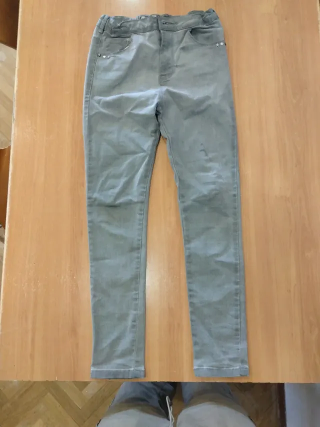Pantalones, chaqueta jean y vestido niña de 8 a 10