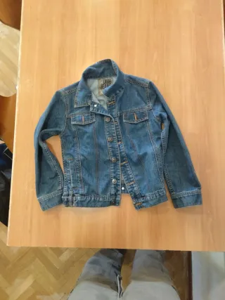 Pantalones, chaqueta jean y vestido niña de 8 a 10