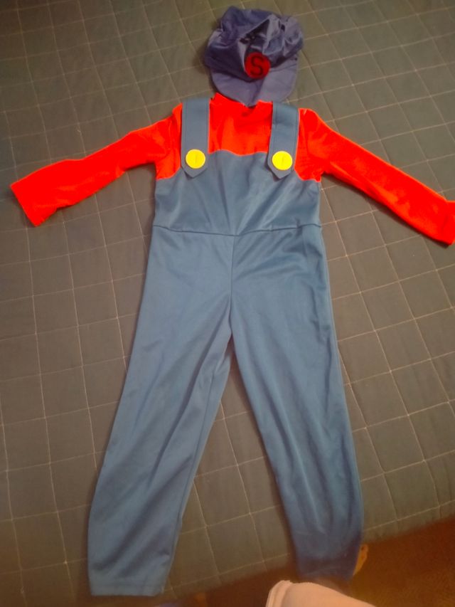 Disfraz Súper Mario Talla Infantil 6/7 años