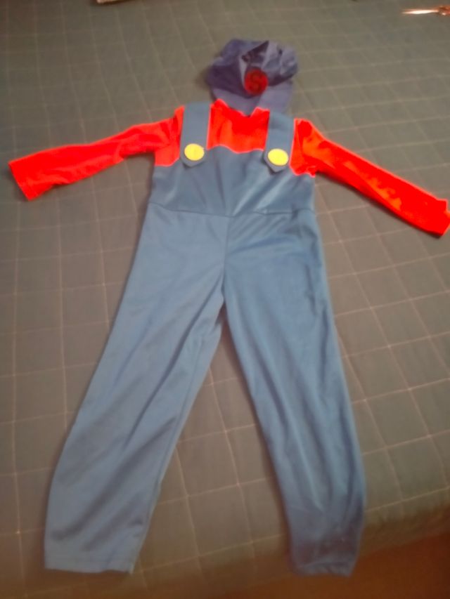 Disfraz Súper Mario Talla Infantil 6/7 años